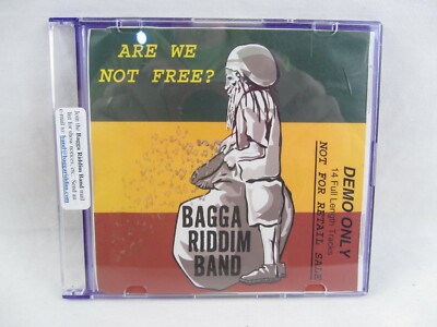 CD DEMO - BAGGA RIDDIM BAND Are We Not Free? 14-Full Tracks, 2005 Philadelphia