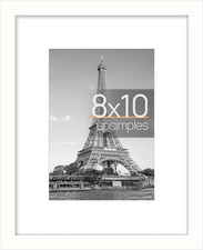 1-PK Wall Hanging Picture Frame - Display 5x7 Pictures with Mat 8x10 without Mat