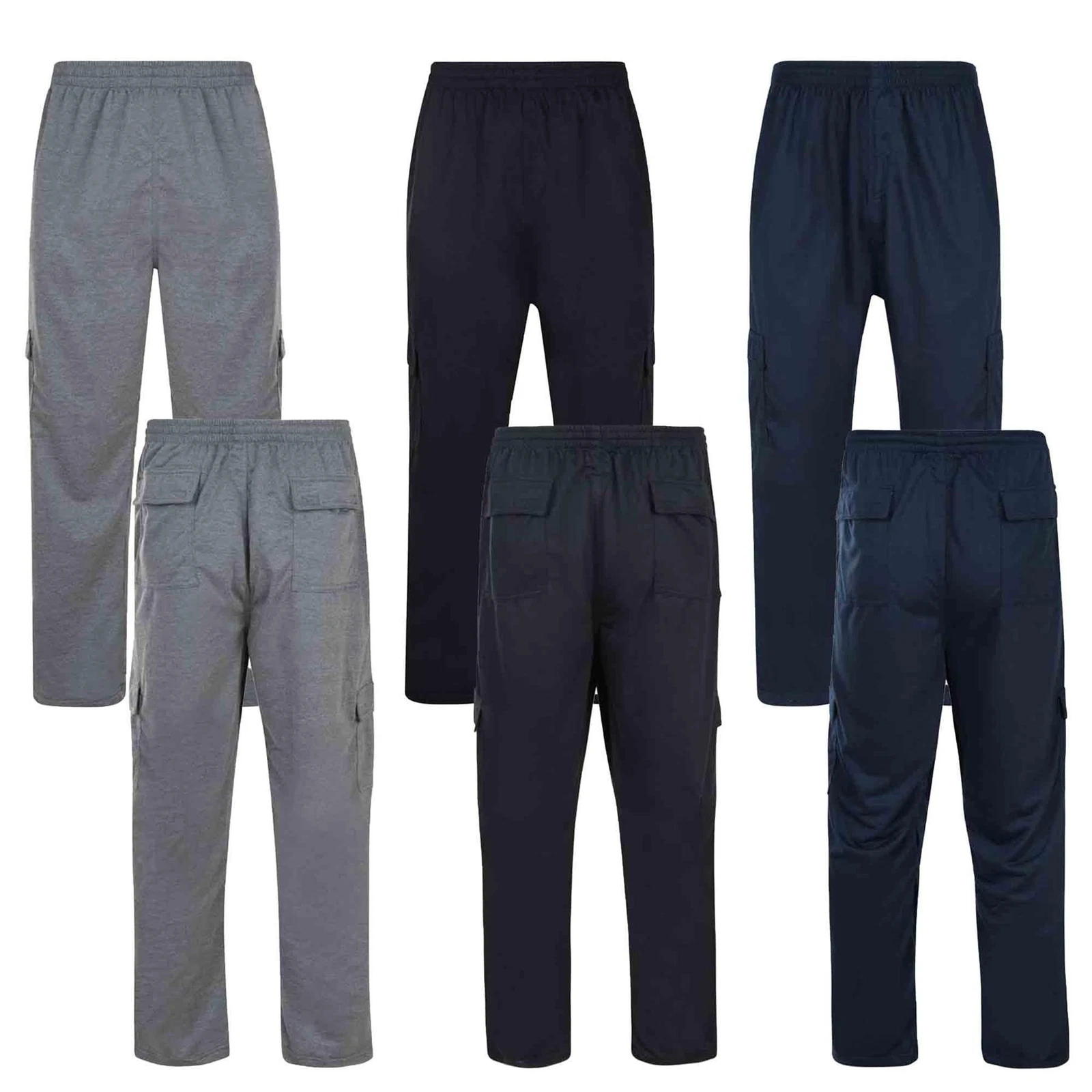 Mens Kam Lightweight Cargo Trousers Multi Pocket Big & Tall Joggers Size 2XL-8XL
Opens in a new wind
