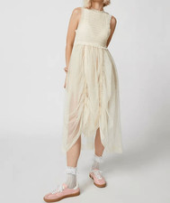 Urban outfitters, Becky, sheer tulle midi, dress size small