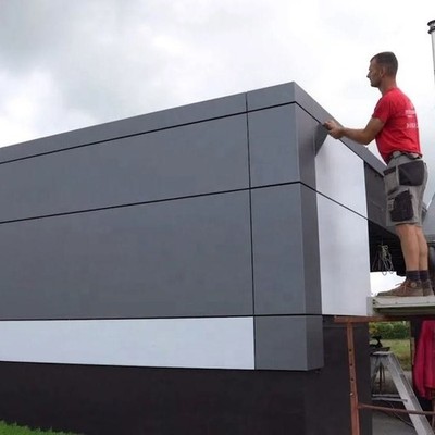 Project Aluminum Composite Panels ACP Decorative Aluminum Panels