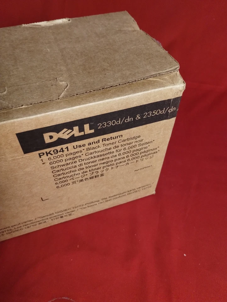 Cartucho de tóner de impresión negro Dell 2330d OEM PK941 Foto 4 de 4