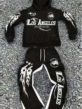 Men's Casual Trend Hooded Sweater Set