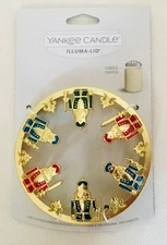 Yankee Candle ~ ILLUMA LID TOPPER - "Nutcrackers" ~ #2656563 ~ NWT