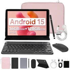 Tablet 10.1" Android Tablet 14GB RAM 128GB HD IPS WIFI 1280×800 Dual Camera