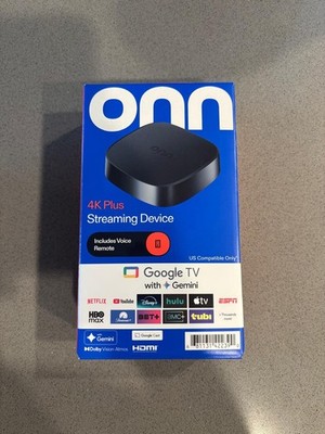 ONN 4K Plus Google TV Streaming Device 16GB Fast Shipping From FL