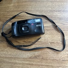 Vintage Ricoh RZ-880 Date Black Point Shoot 35mm Film Camera Multi AF System
