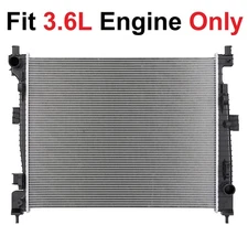 RADIATOR 13656 Fits 2016-2020 JEEP CHEROKEE DODGE DURANGO 3.6L ONLY