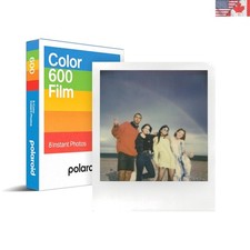 Polaroid 600 Instant Color Film with 8 Exposures - Capture Vibrant Moments