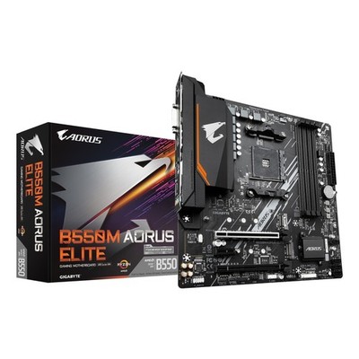 Motherboard Gigabyte B550M AORUS ELITE - 1.0 - Micro ATX - Socket AM4 - AMD B550