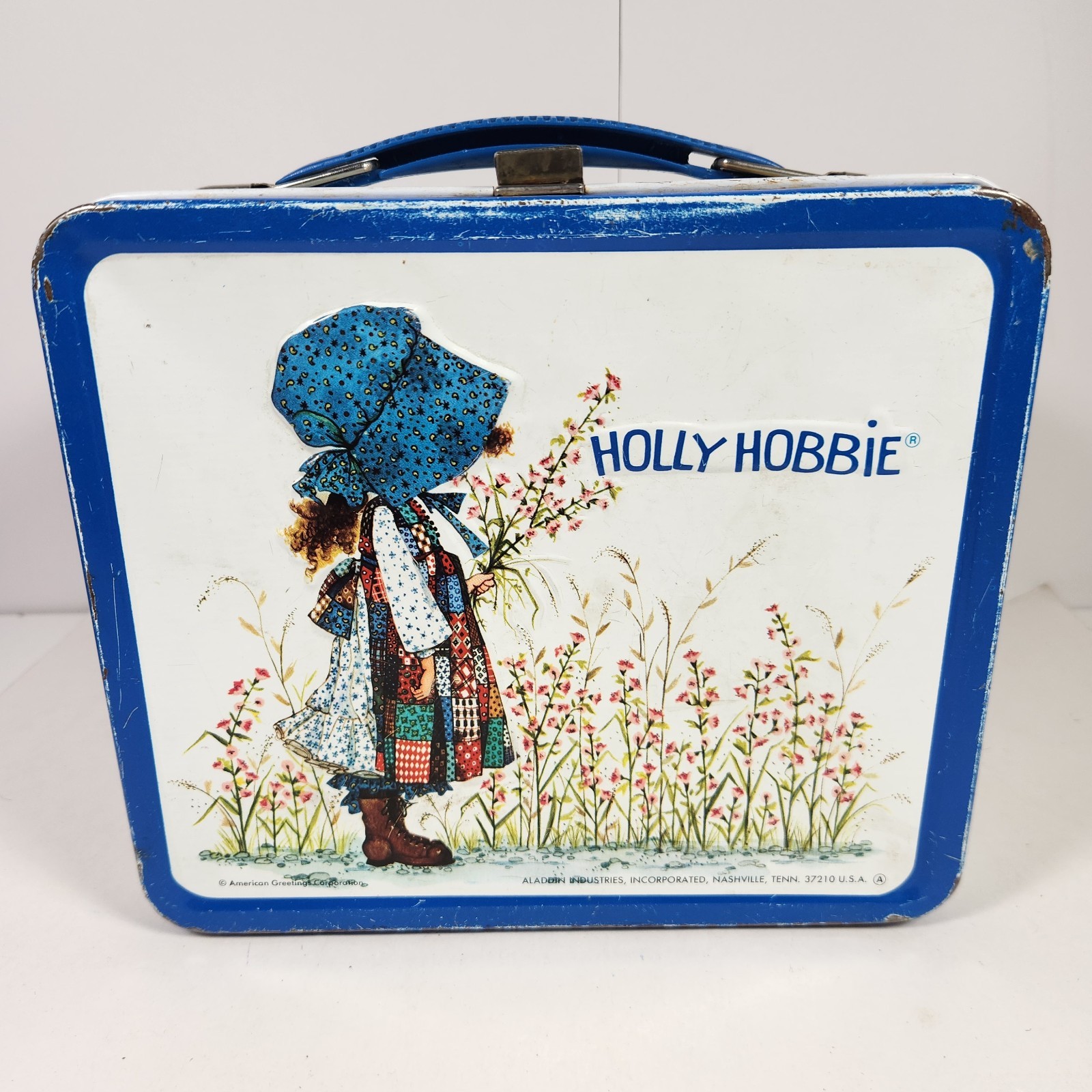 (no Thermos) 70s Holly Hobbie Lunch Box