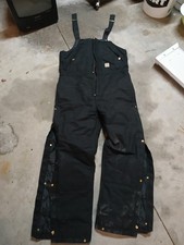 Carhartt Men's Loose Fit Coveralls Medium OR6682M Black