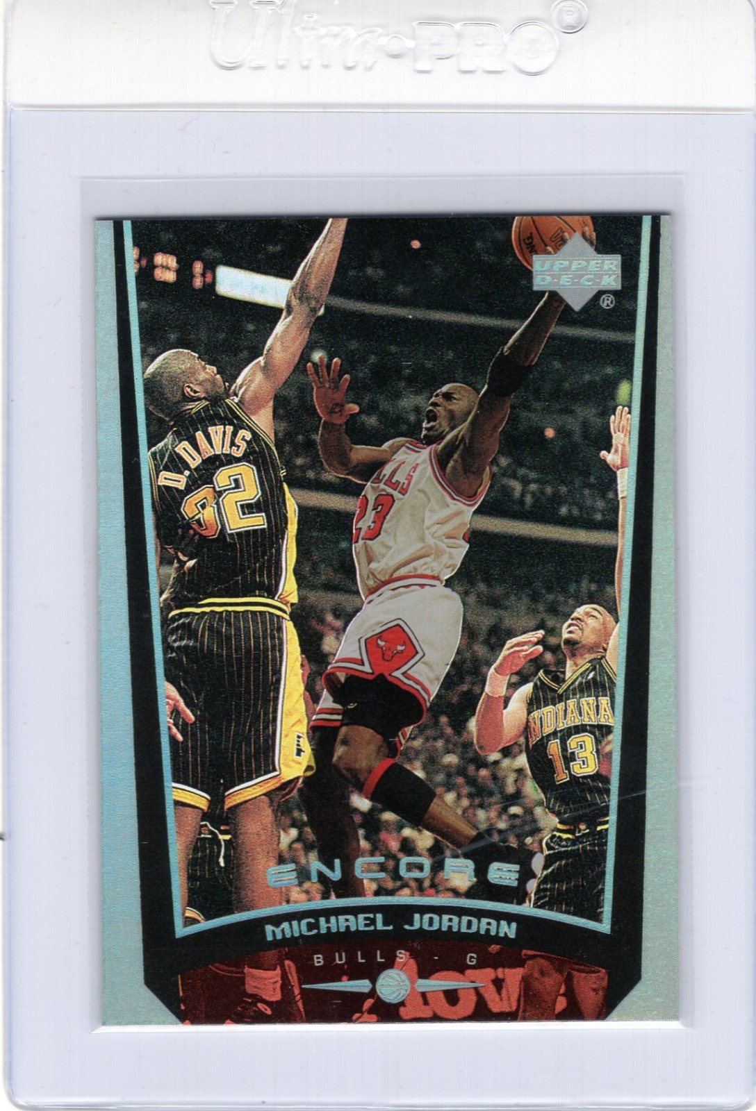 1998-99 Upper Deck Encore Michael Jordan Holo-Foil #96 Chicago Bulls HOF