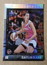 2025 Panini Chronicled Caitlin Clark WNBA #7 Indiana Fever ROY