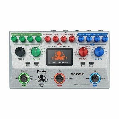 Mooer Audio Ocean Machine II Delay/Reverb/Looper Effektpedal