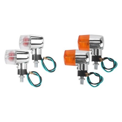 2x Motorrad LED Blinker Licht LED Mini Blinker für Streetbike