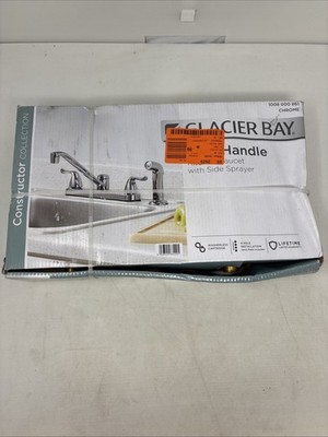 Glacier Bay Constructor Standard Kitchen Faucet Side Sprayer, Polished Chrome