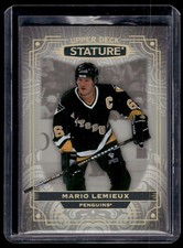 2022-23 UD Stature Silver Mario Lemieux (JulBar)