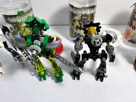 LEGO Bionicle Nuva LOT: Onua 8566, Lewa 8567, Pohatu 8568, Gali 8570, 8571, 8572
