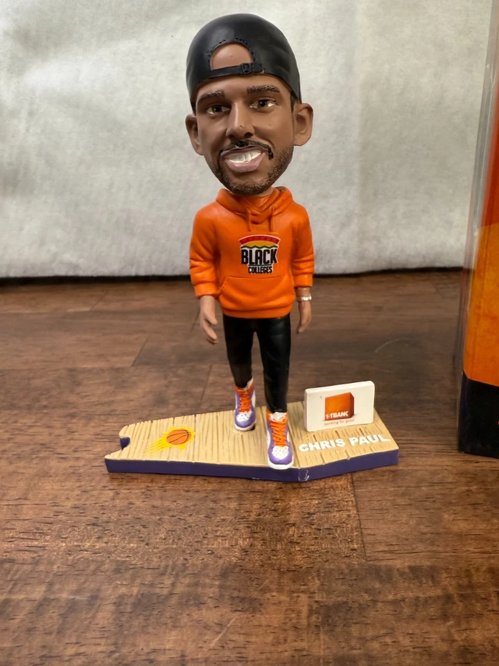 Chris Paul Support Black Colleges NBA Phoenix Suns Bobblehead Figure - Image 2 of 4