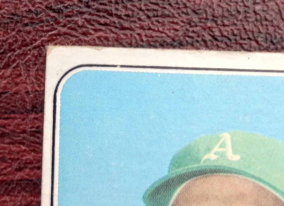 1969 Topps - Reggie Jackson #260 (RC) novato Oakland A's Salón de la fama Foto 3 de 4