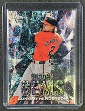 GUNNAR HENDERSON 2024 TOPPS CHROME BASEBALL #HG-33 HIDDEN GEMS SP