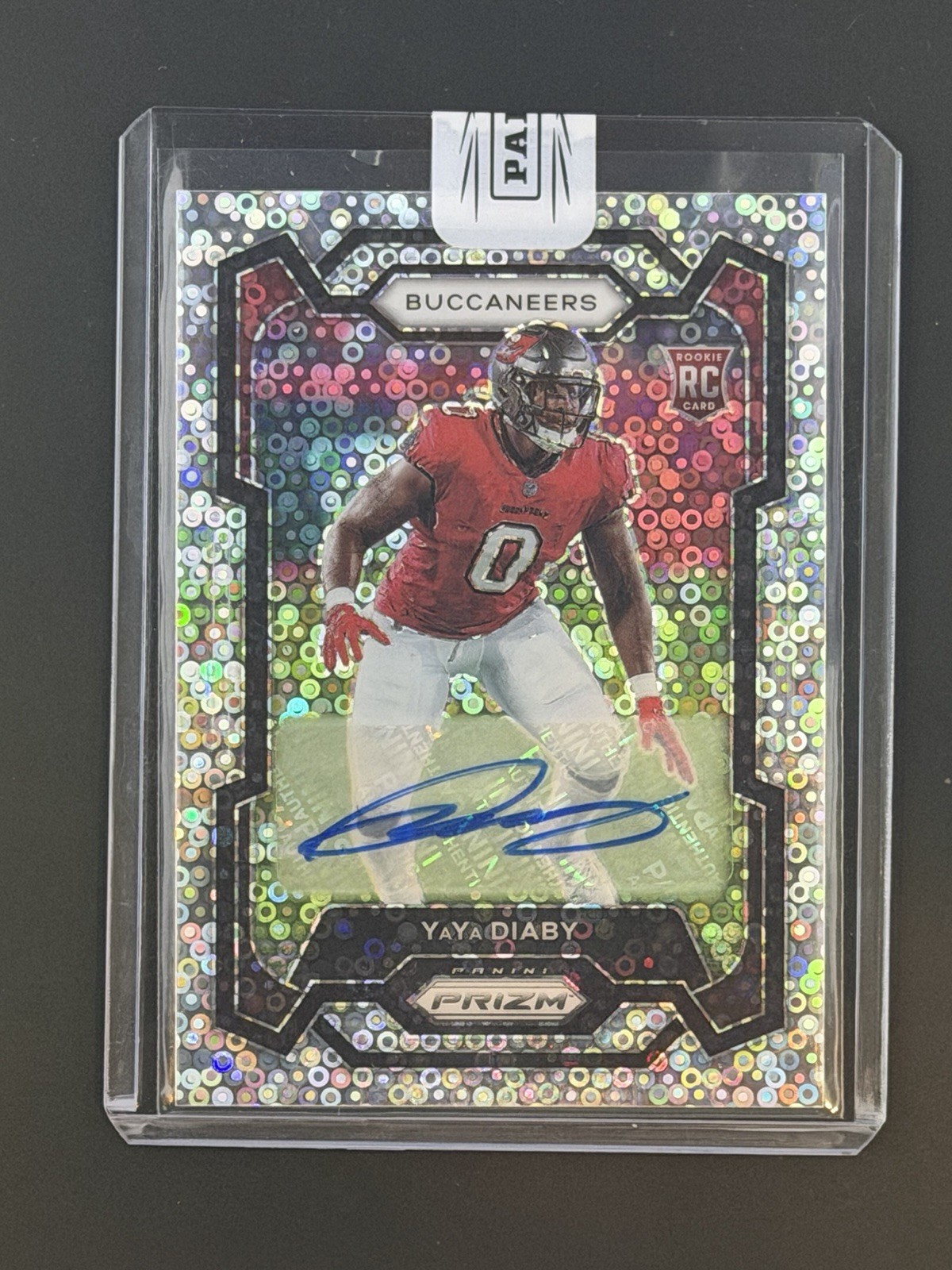 YaYa Diaby Panini Prizm #394 Autograph-No Huddle