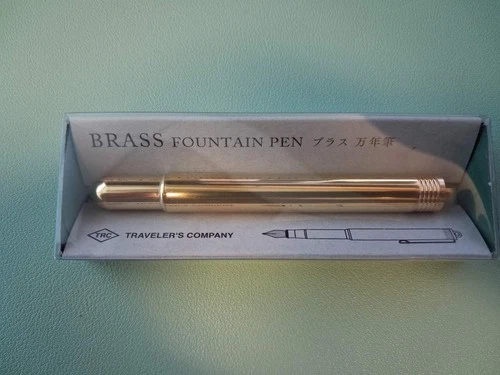 Traveler's Company TRC BRASS FOUNTAIN PEN - product listing photo