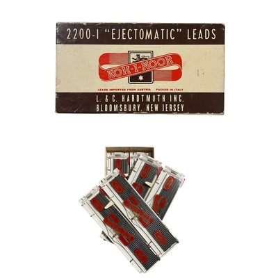 Vtg Koh i Noor Pencil Leads 3H Ejectomatic 2200-1 Half Gross 6 Packs 72 Pc