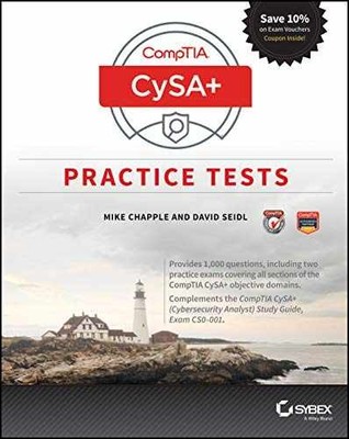 CompTIA CySA+: Practice Tests - Paperback, by Chapple Mike; Seidl - Acceptable