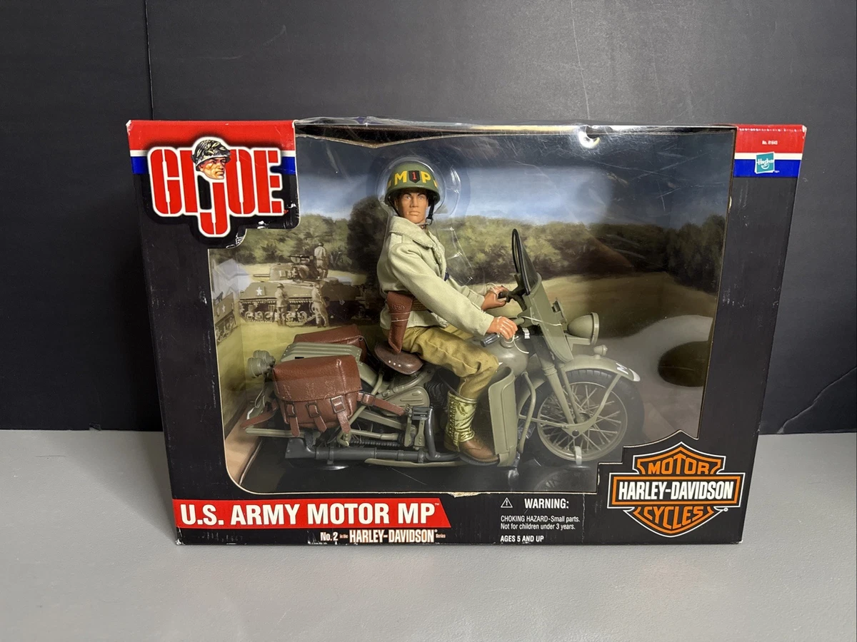 G.I. Joe Military & Adventure 1:6 Motorbike Action Figures for