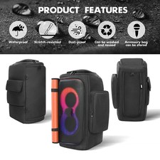 Storage Bag Protective Cover Bag Case for JBL PARTYBOX 110-120 Bluetooth Speaker