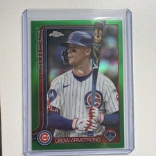 2025 Topps Chrome Update Pete Crow-Armstrong Image Variation SP #USC76 Cubs