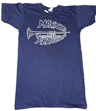 Maynard Ferguson Vintage 1975 T-Shirt Size Small Blue & White