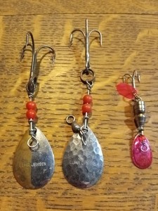 Lot Luhr Jensen Fishing Spinner Lures
