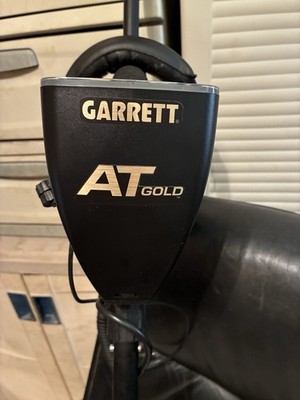 Garrett AT Gold Metal Detector with DD PROformance 5x8 Coil and Headphones
