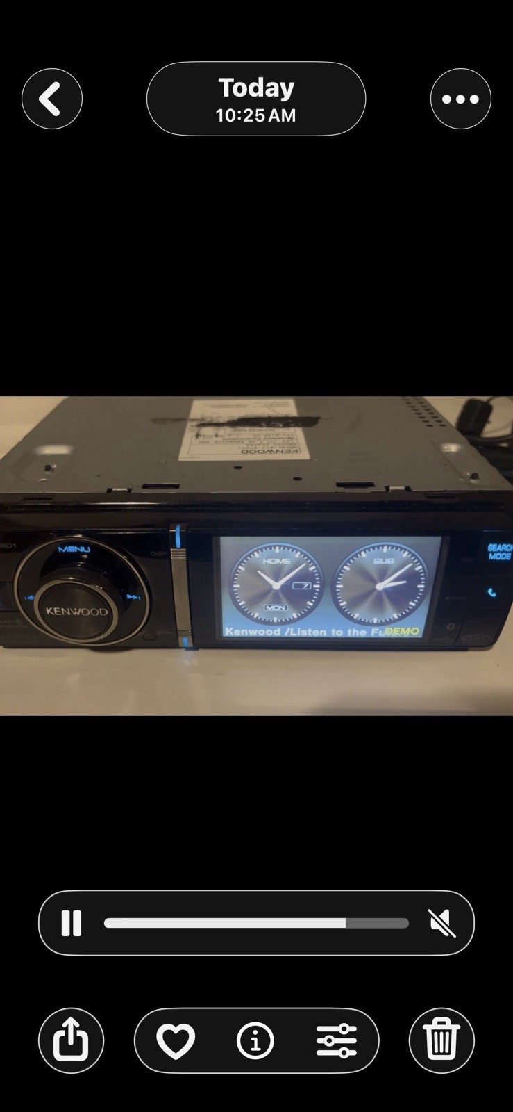 Receiver Deck Ipod