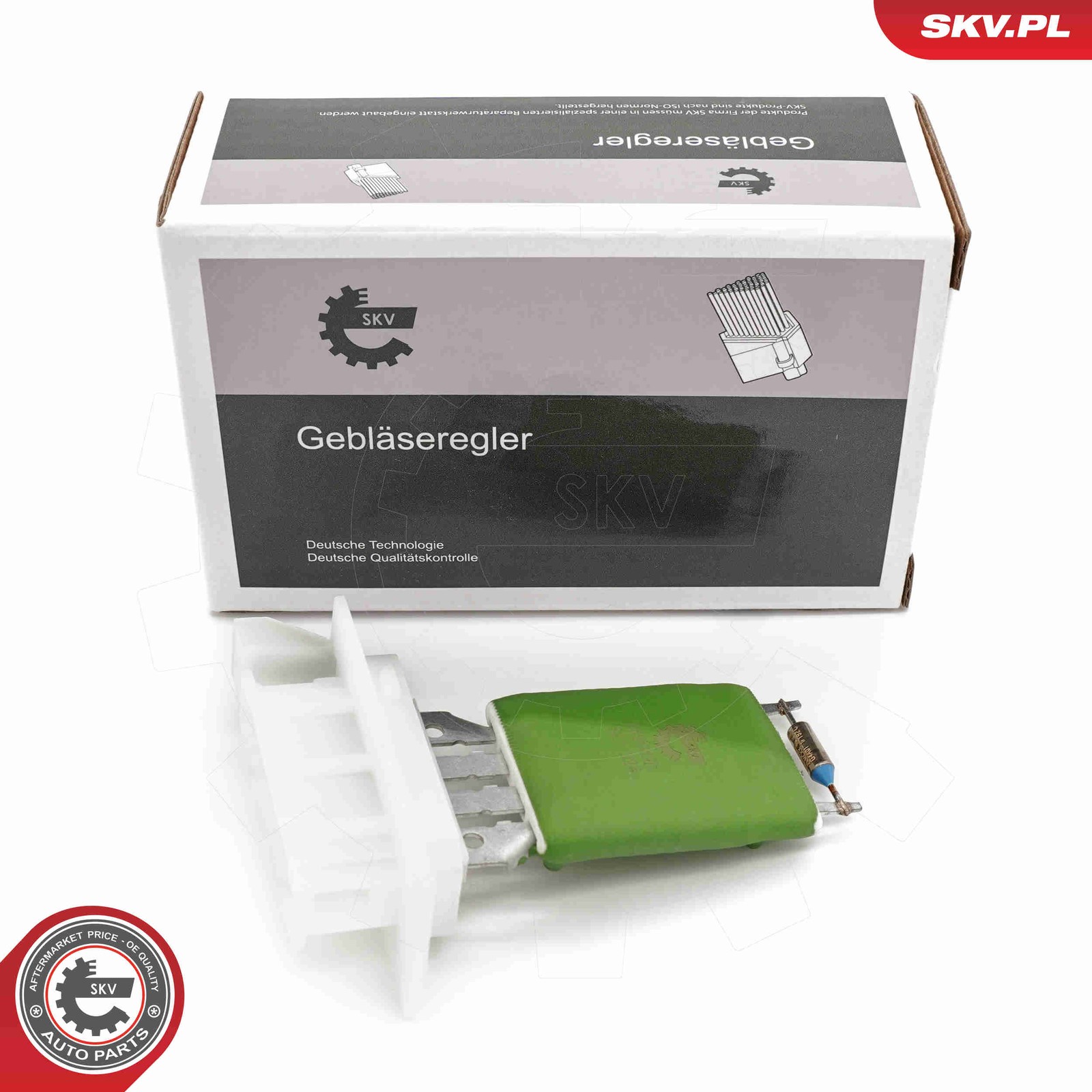 Fits SKV GERMANY 95SKV081 BLOWER RESISTOR 95SKV081