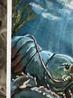 Original 4x6 Miniature Painting Blue Lobster Art Salt & Tide Series Ocean Life — photo 3