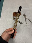 Lot Antique Leather Tools Brass Burnisher Embossing Roller Agate Osborne Pliers — photo 6