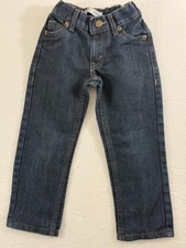 LEVIS 511 Slim Jeans Boys 4 Regular Dark Wash Adjustable Waist Denim