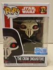 Funko Pop Star Wars 832 THE CROW (Inquisitor) Action Figure -E