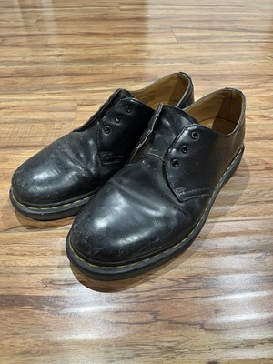 Dr Martens The Original Classic Mens 10 Black Leather 3 Hole  display picture 1