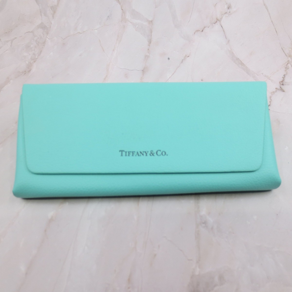 Tiffany & Co Womens Tiffany Blue Collapsible Eyeglass Case