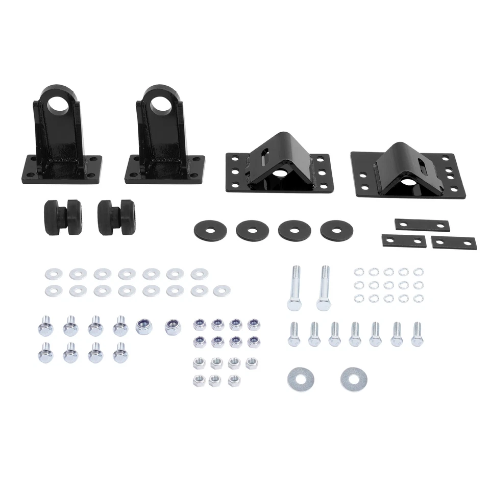 Kit de montaje de motor de soporte de transmisión de acero para Ford F250 F350 Super Duty 1999-07 Foto 4 de 4