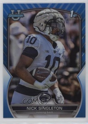 2022 Bowman U Chrome Blue Refractor 159/199 Nicholas Singleton Nick #87 1k9t