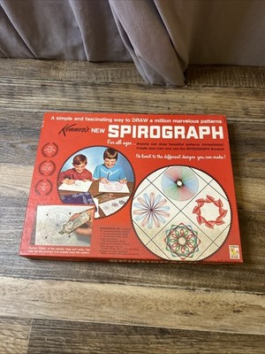 1967 Vintage Kenner's New SPIROGRAPH W/Original Box & Instructions