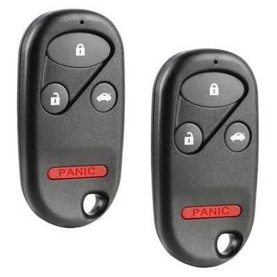 2 Replacement For 1997 1998 1999 2000 2001 Honda CR-V CRV Key Fob Remote Alarm