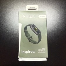 Fitbit Inspire 3 Activity Tracker Black Wrist