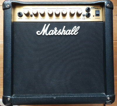 Marshall MG15 DFX E-Gitarrenverstärker - Schwarz